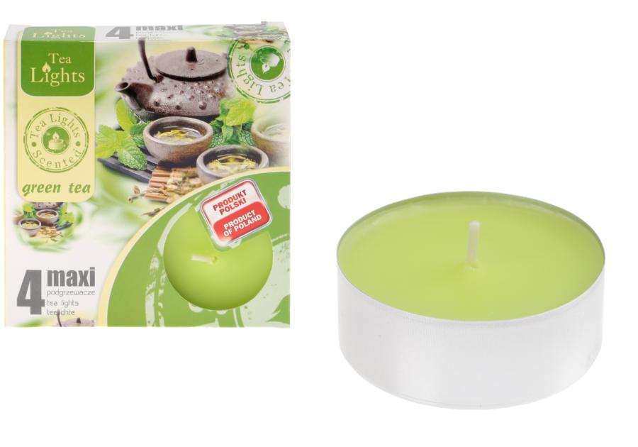 Zdjęcie: Podgrzewacze zapachowe Maxi 4 sztuki 96432 Zielona herbata RAVI