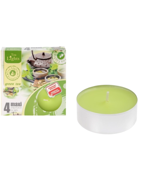 Zdjęcie: Podgrzewacze zapachowe Maxi 4 sztuki 96432 Zielona herbata RAVI