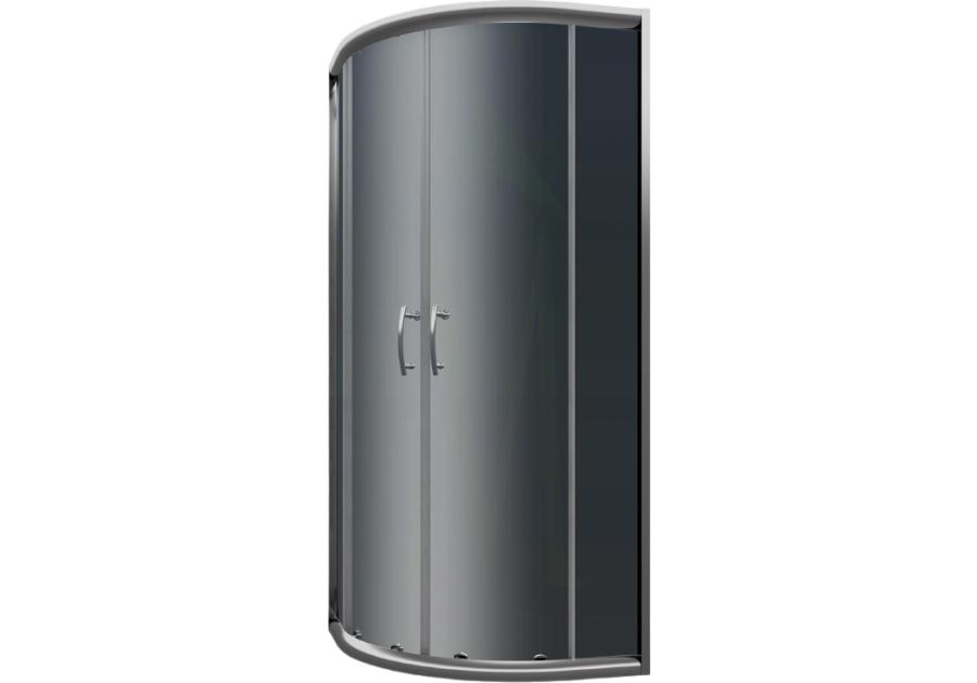 Zdjęcie: Kabina prysznicowa Ineba 80x185 cm półokragła CERSANIT