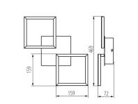 Zdjęcie: Oprawa KB Delid 2S-LED KINGBERRY