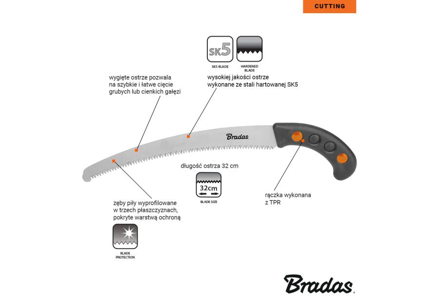 Zdjęcie: Piła V-Series-P Gride BRADAS
