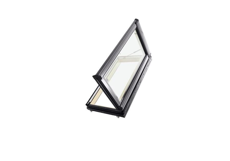 Zdjęcie: Wyłaz dachowy Designo R39, drewno, 065x118, prawy ROTO