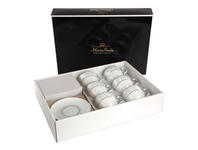 Zdjęcie: Zestaw do kawy Mariapaula 6-osobowy, 12 elementów dekoracja snow gift box ALTOMDESIGN