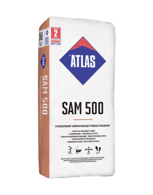 Zdjęcie: Podkład podłogowy SAM 500 - 25 kg ATLAS