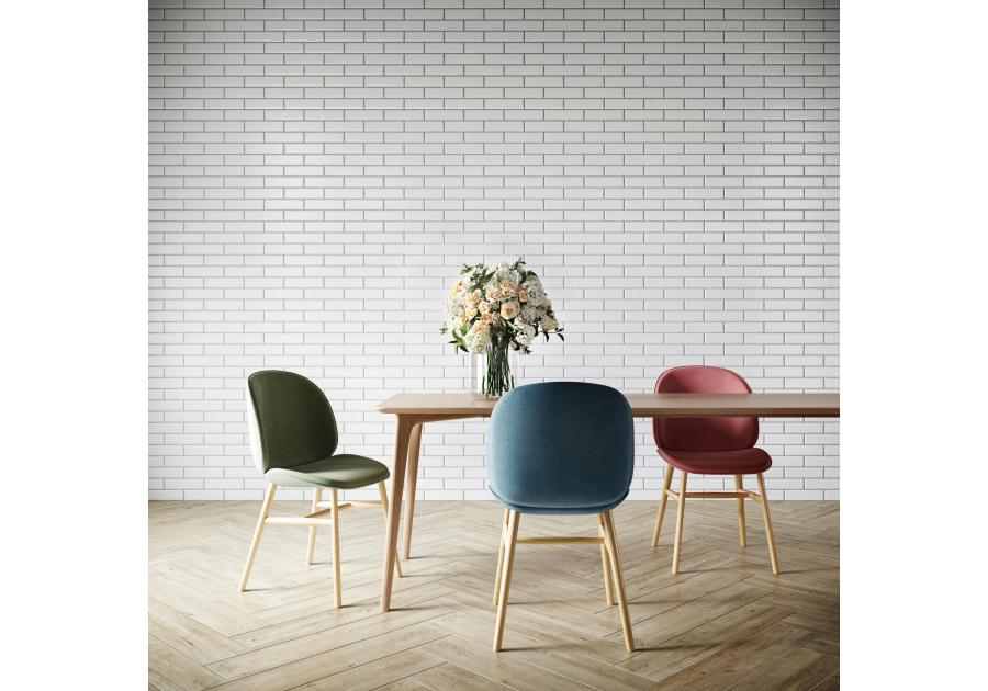 Zdjęcie: Płytka elewacyjna Foggia Bianco 24,5x6,5 cm CERRAD