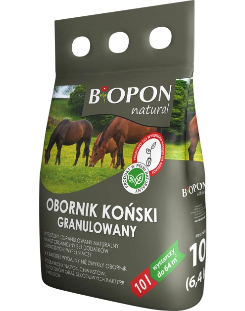 Zdjęcie: Obornik granulowany koński 10 L BOPON