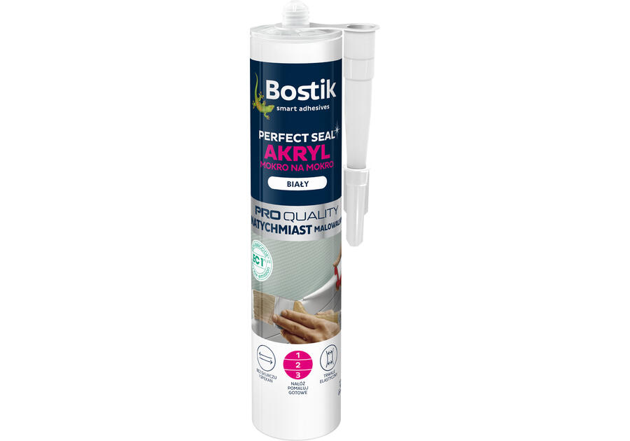 Zdjęcie: Akryl na Mokro biały 300 ml BOSTIK PERFECT SEAL