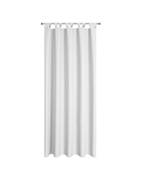 Zdjęcie: Zasłona ogrodowa Garden 155x240 cm biała szelki/rzep EUROFIRANY