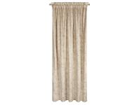 Zdjęcie: Zasłona gotowa Tulia na taśmie 135x270 cm beżowy EUROFIRANY