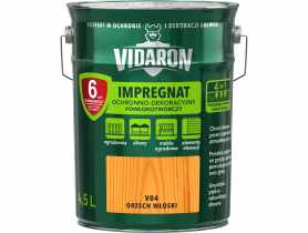 Impregnat do drewna orzech włoski 4,5 L VIDARON