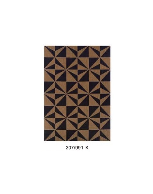 Zdjęcie: Dywan Dara 80x150 cm geometria brąz MULTI-DECOR