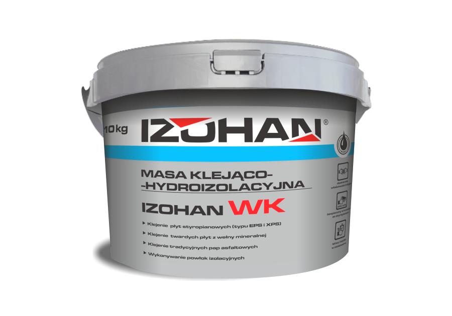 Zdjęcie: Masa klejąco-hydroizolacyjna WK 10 kg IZOHAN
