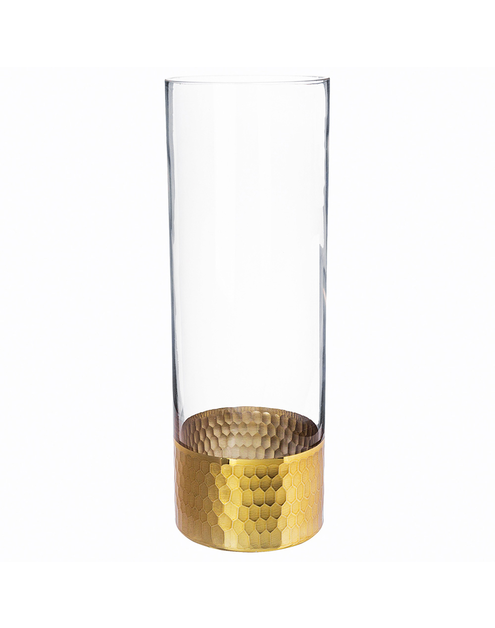 Zdjęcie: Wazon szklany 30 cm Golden Honey ALTOMDESIGN