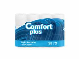 Papier toaletowy 12 rolek - 3 warstwy COMFORT PLUS