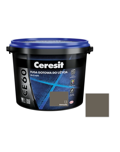 Zdjęcie: Fuga CE 60 Antracite 2 kg CERESIT