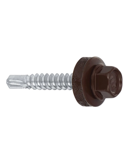 Zdjęcie: Wkręt samowiercący 4,8x19 mm-8017 z PEPDM WKRĘT-MET