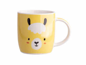 Kubek Baryłka szeroka Nbc 300 ml dekoracja Alpaka ALTOMDESIGN