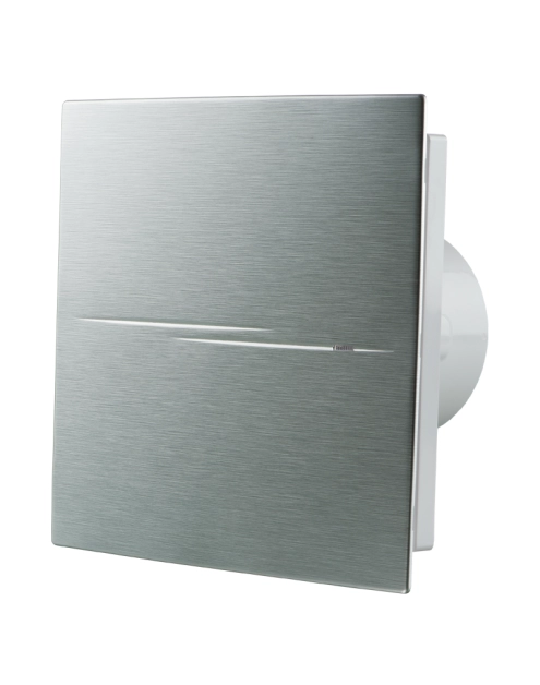 Zdjęcie: Wentylator osiowy 100 mm standard cichy z frontem aluminium, z wyłącznikiem czasowym VENTIKA