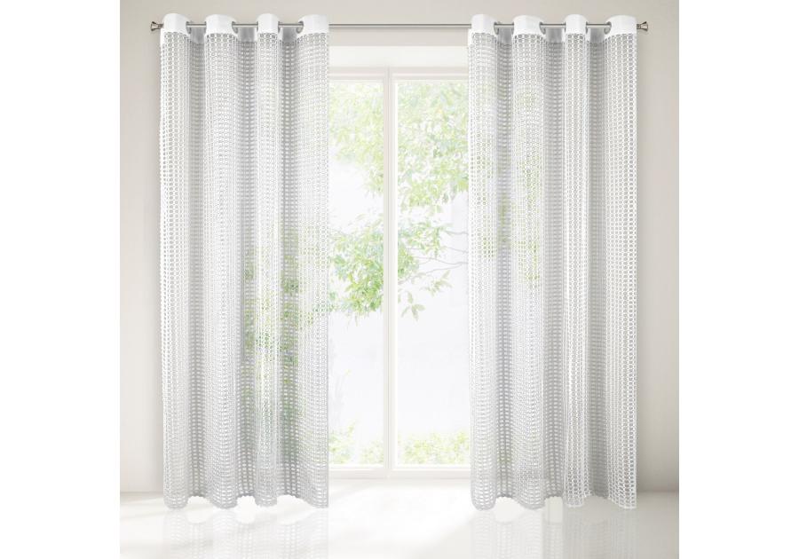 Zdjęcie: Firana gotowa Agnes 140x250 cm biały EUROFIRANY