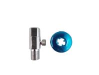 Zdjęcie: Zawór kątowy kulowy z głowicą ceramiczną kwadratowy - 1/2"x3/8" WADEP