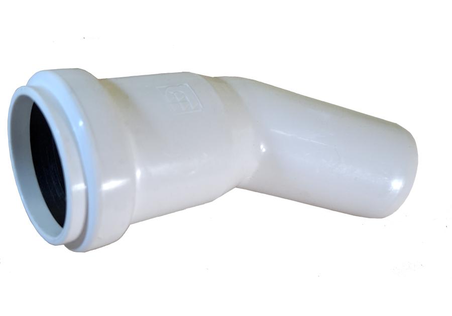 Zdjęcie: Kolano fi 32, kąt 30 stopni białe PROFIL