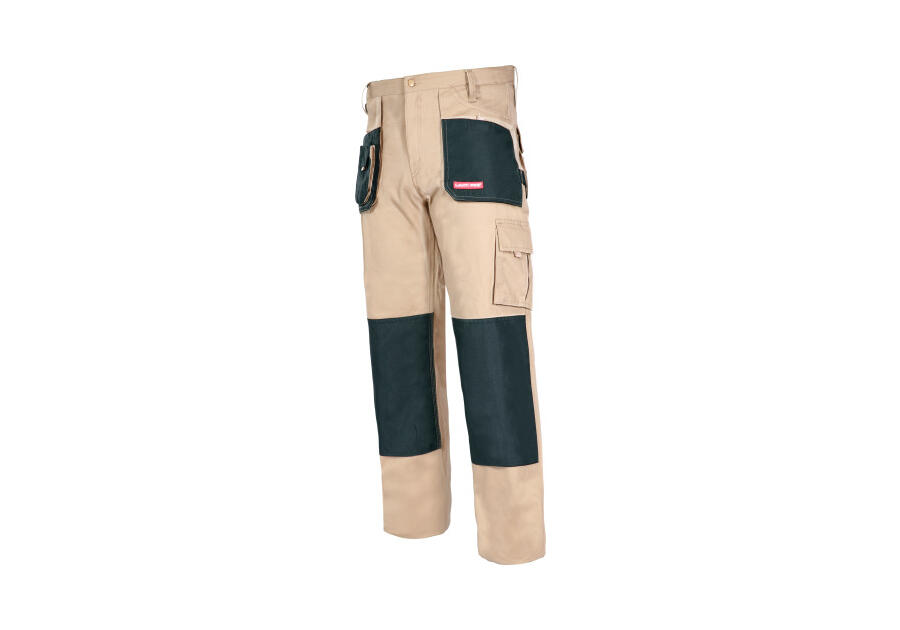 Zdjęcie: Spodnie robocze monterskie XL beżowe LAHTI PRO