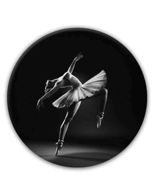 Zdjęcie: Obraz Glas Ringart. 70 cm Gr016 Ballerina STYLER