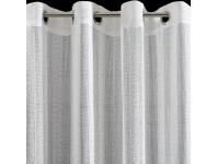 Zdjęcie: Firana Kim 140x250 cm kremowa na przelotkach EUROFIRANY