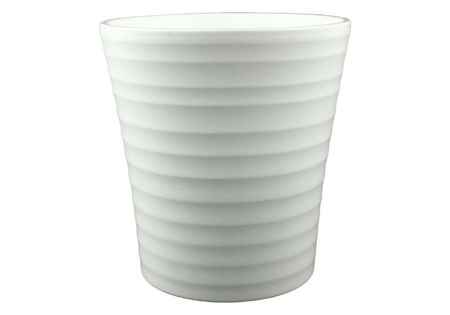 Zdjęcie: Osłonka doniczkowa Storczyk ST 9058 - 13 cm biały mat CERMAX