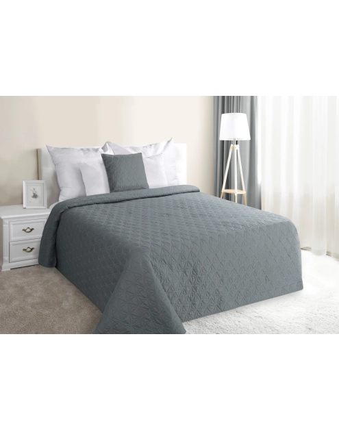 Zdjęcie: Narzuta Mervin 220x240 cm grafitowa EUROFIRANY