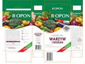Nawóz do pomidorów, ogórków i warzyw 1 kg BOPON
