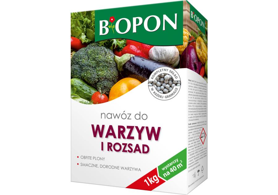 Zdjęcie: Nawóz do pomidorów, ogórków i warzyw 1 kg BOPON