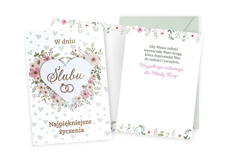 Zdjęcie: Karnet DK-1167 Ślub KUKARTKA