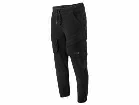Spodnie joggery czarne stretch, 