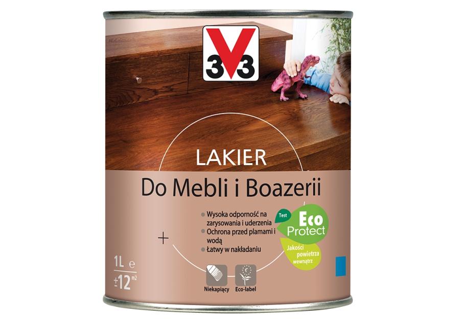 Zdjęcie: Lakier do mebli i boazerii czekolada mat 1 L V33