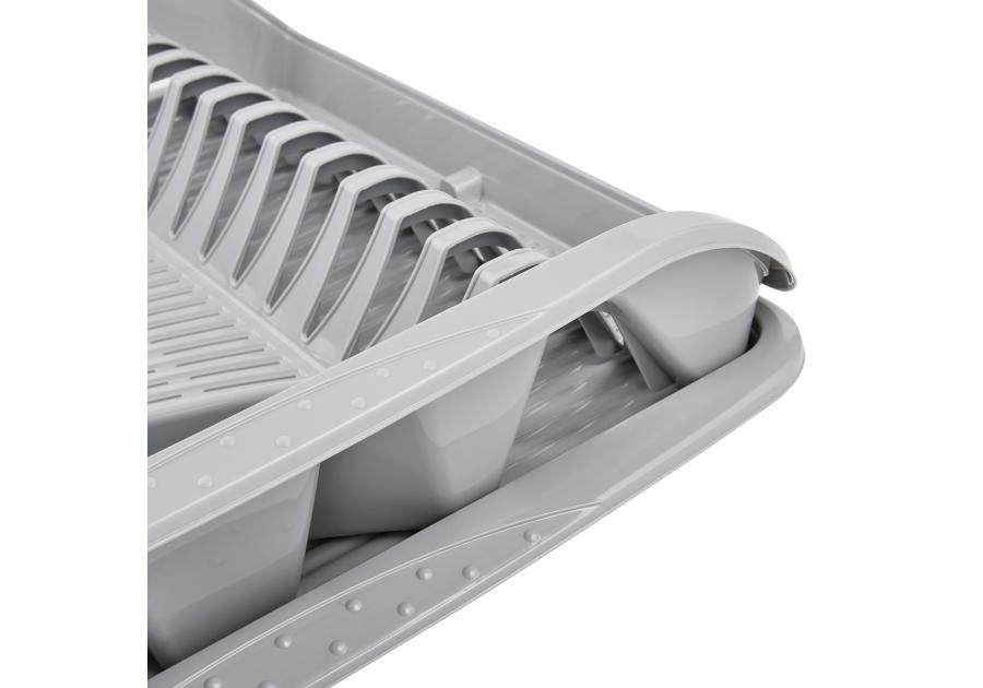 Zdjęcie: Odsączarka do naczyń z tacą dużą nordic grey KEEEPER