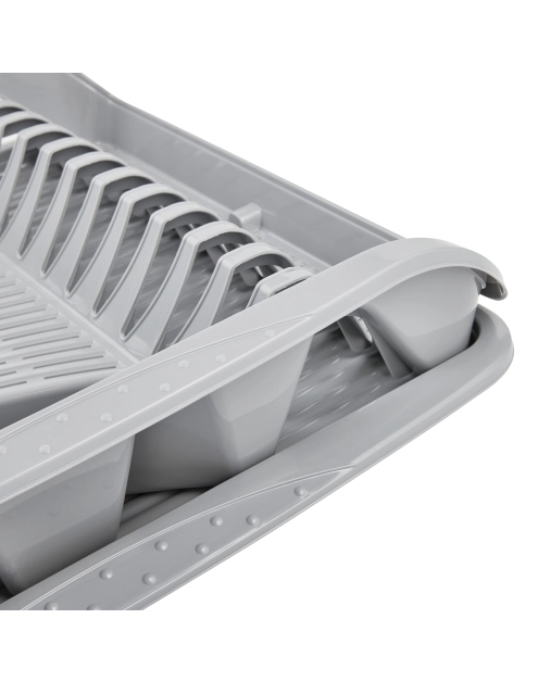 Zdjęcie: Odsączarka do naczyń z tacą dużą nordic grey KEEEPER