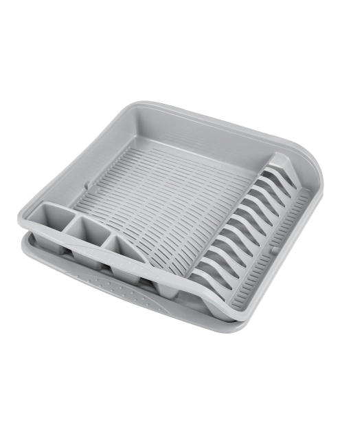 Zdjęcie: Odsączarka do naczyń z tacą dużą nordic grey KEEEPER