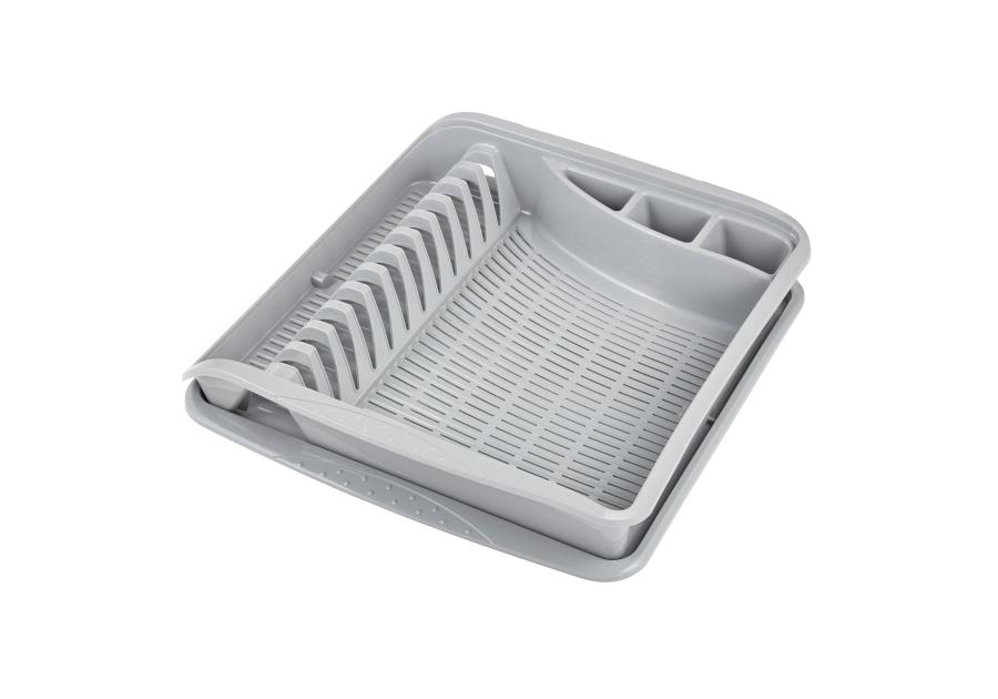Zdjęcie: Odsączarka do naczyń z tacą dużą nordic grey KEEEPER
