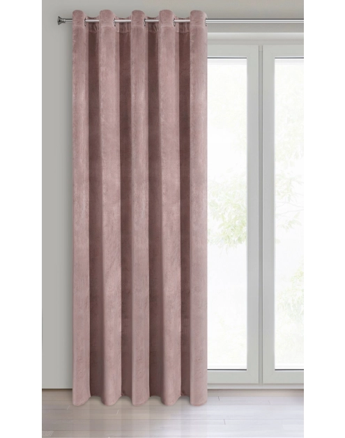 Zdjęcie: Zasłona gotowa Villa 140 x 250 cm pudrowy róż EUROFIRANY