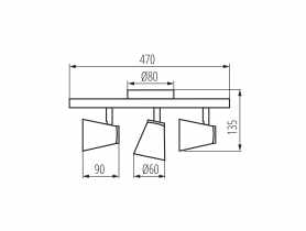 Oprawa halogenowa Enali EL-3I B KANLUX