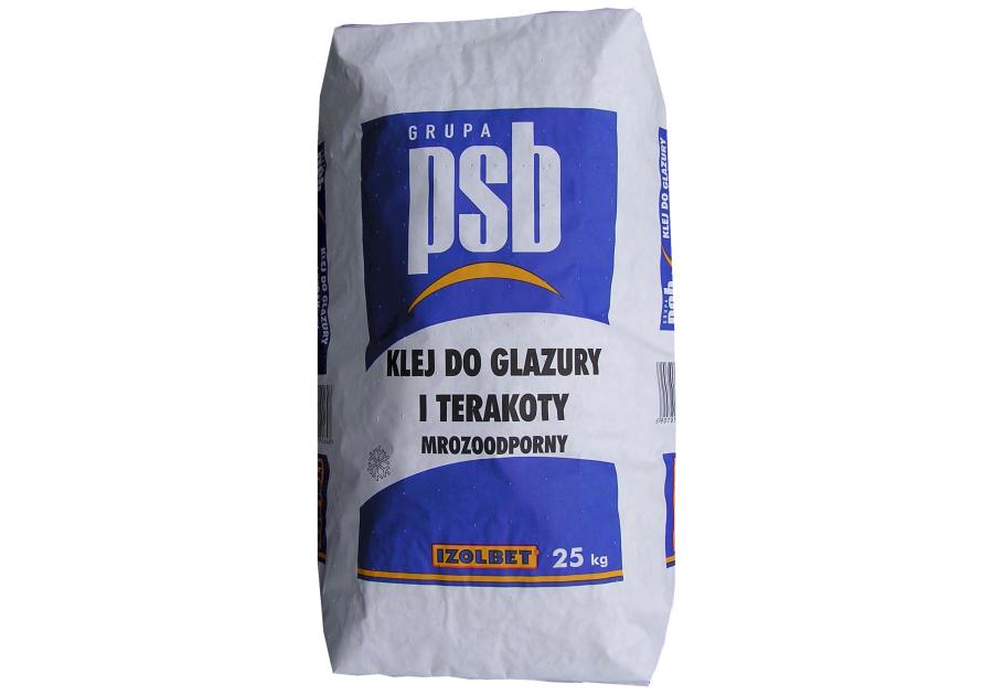 Zdjęcie: Klej do glazury i terakoty mrozoodporny 25 kg PF04 PSB IZOLBET