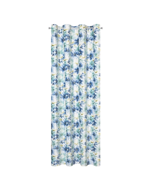 Zdjęcie: Zasłona gotowa Larysa 140x250 cm niebieski EUROFIRANY