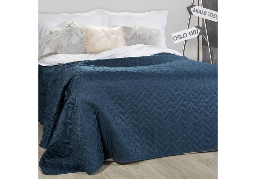 Zdjęcie: Narzuta Mella 170x200 cm granatowa EUROFIRANY