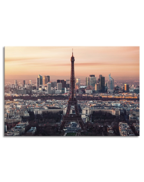 Zdjęcie: Obraz Glasspik Destination 80x120 cm Ex385 Eiffel Tower STYLER