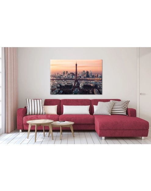 Zdjęcie: Obraz Glasspik Destination 80x120 cm Ex385 Eiffel Tower STYLER