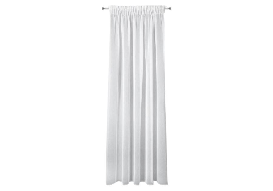 Zdjęcie: Firana gotowa Aden na taśmie 140x250 cm biały EUROFIRANY