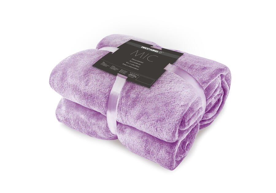 Zdjęcie: Koc Mic lila 70x150 cm DECOKING