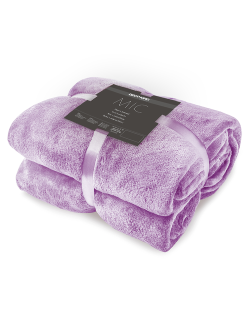 Zdjęcie: Koc Mic lila 70x150 cm DECOKING