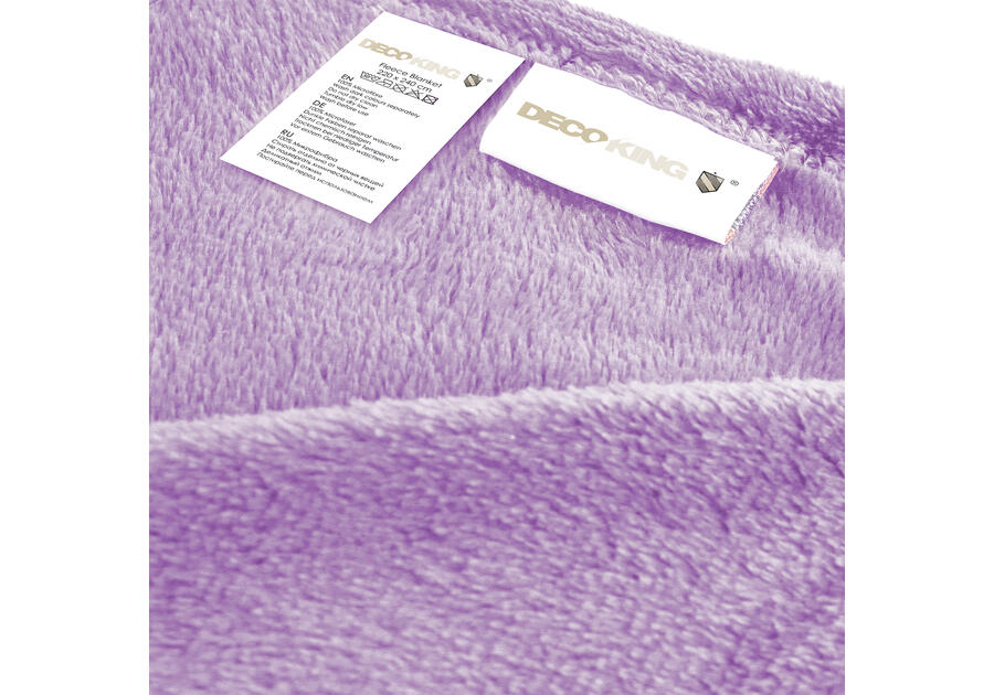 Zdjęcie: Koc Mic lila 70x150 cm DECOKING